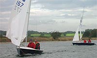 Sailing at the Open Day