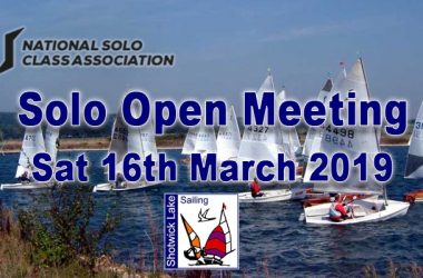 ** CANCELLED ** Solo Open Meeting 16th March 2019