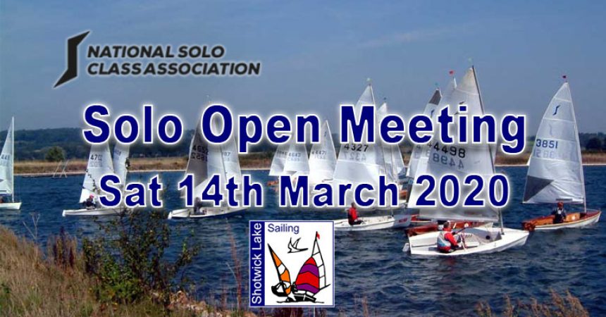 Solo Open Meeting 14th March 2020