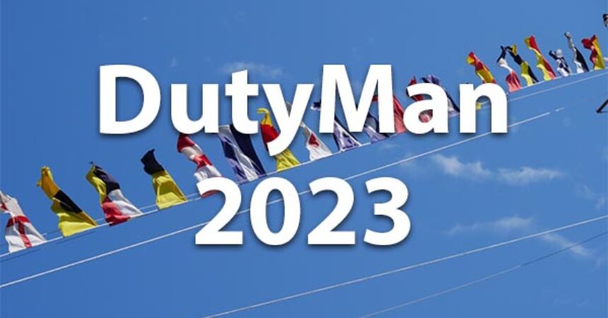 Select Your Own DutyMan Dates for 2023